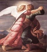 STEINLE, Edward Jakob von, Jacob Wrestling with the Angel